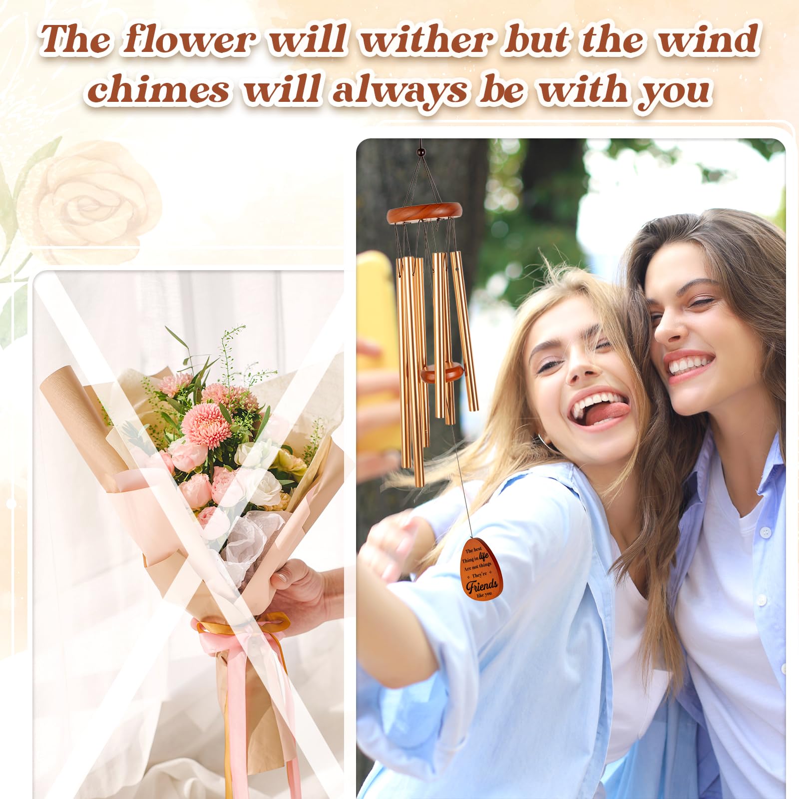 Damaigiift gift-ready wind chime packaging for occasions
