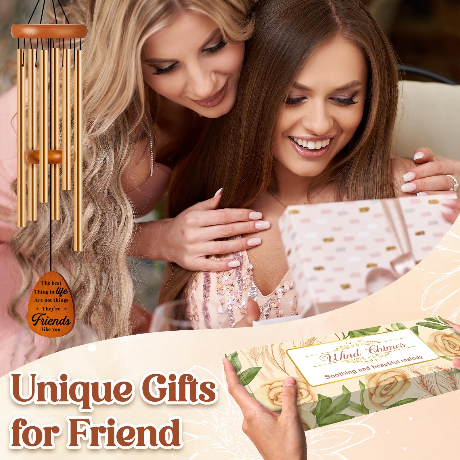Damaigiift soothing sound wind chime ideal for relaxing evenings