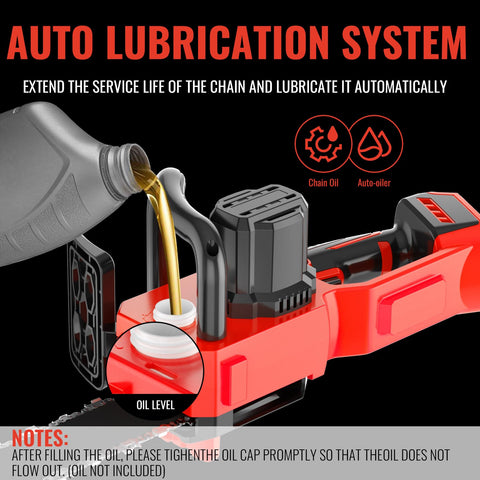 Damolin dual safety system enhances operator protection during use.