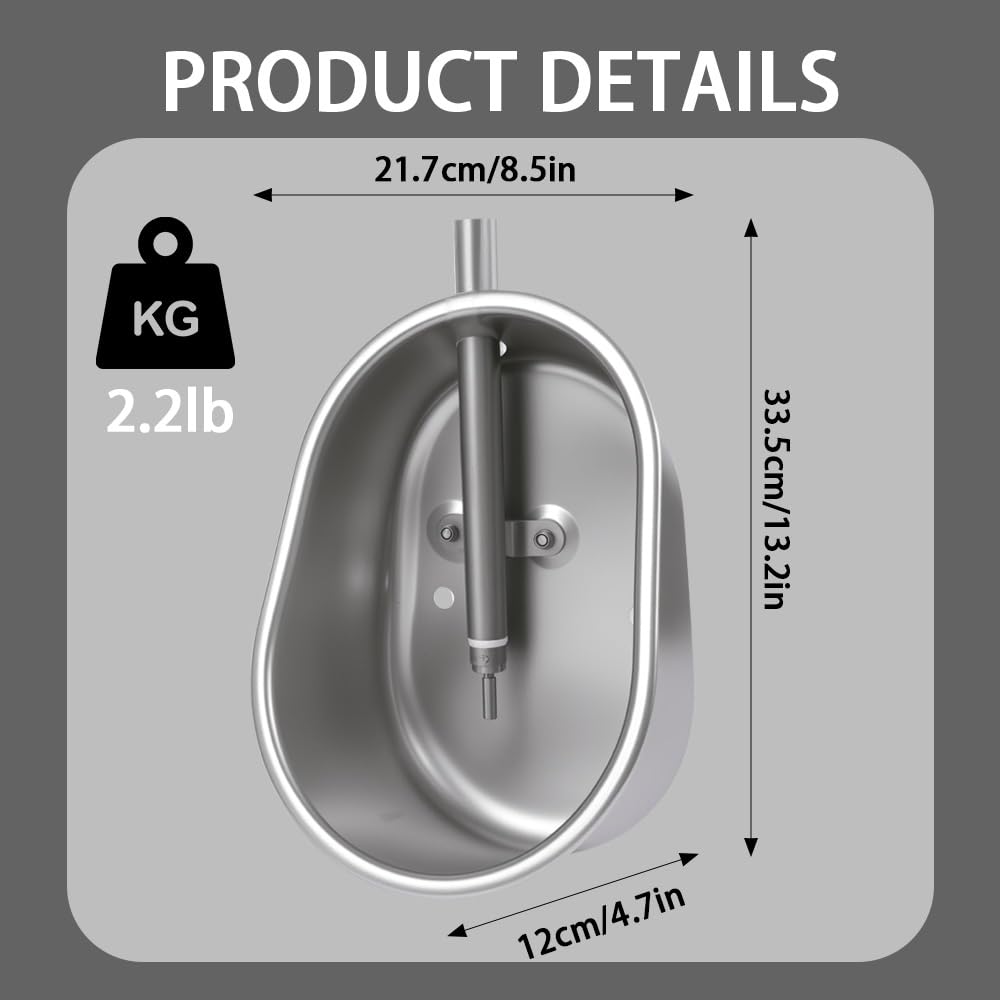 Danbark 304 stainless steel resists rust in normal farm use