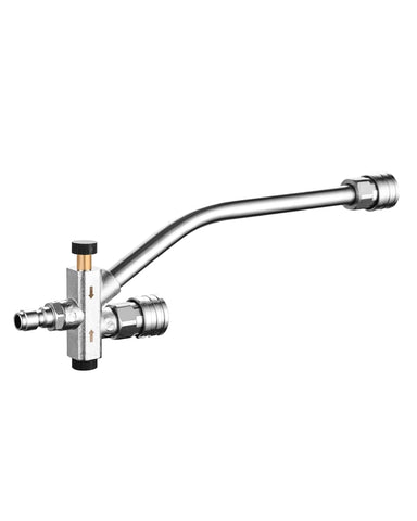 DANCINGBOAR foam cannon dual connector for effortless car washing and foam mode switching.