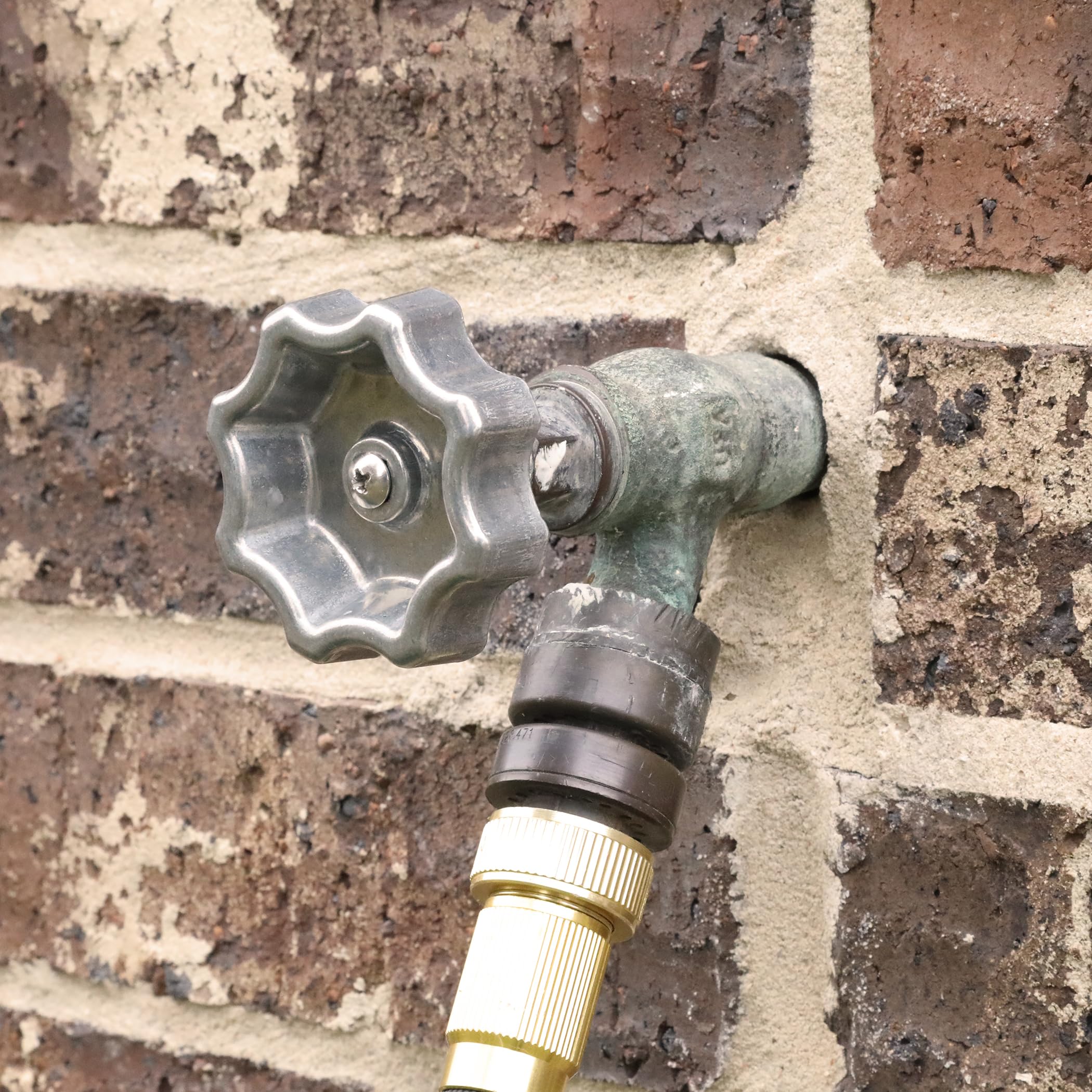 Includes adapters for compatibility with a wide range of outdoor spigots.