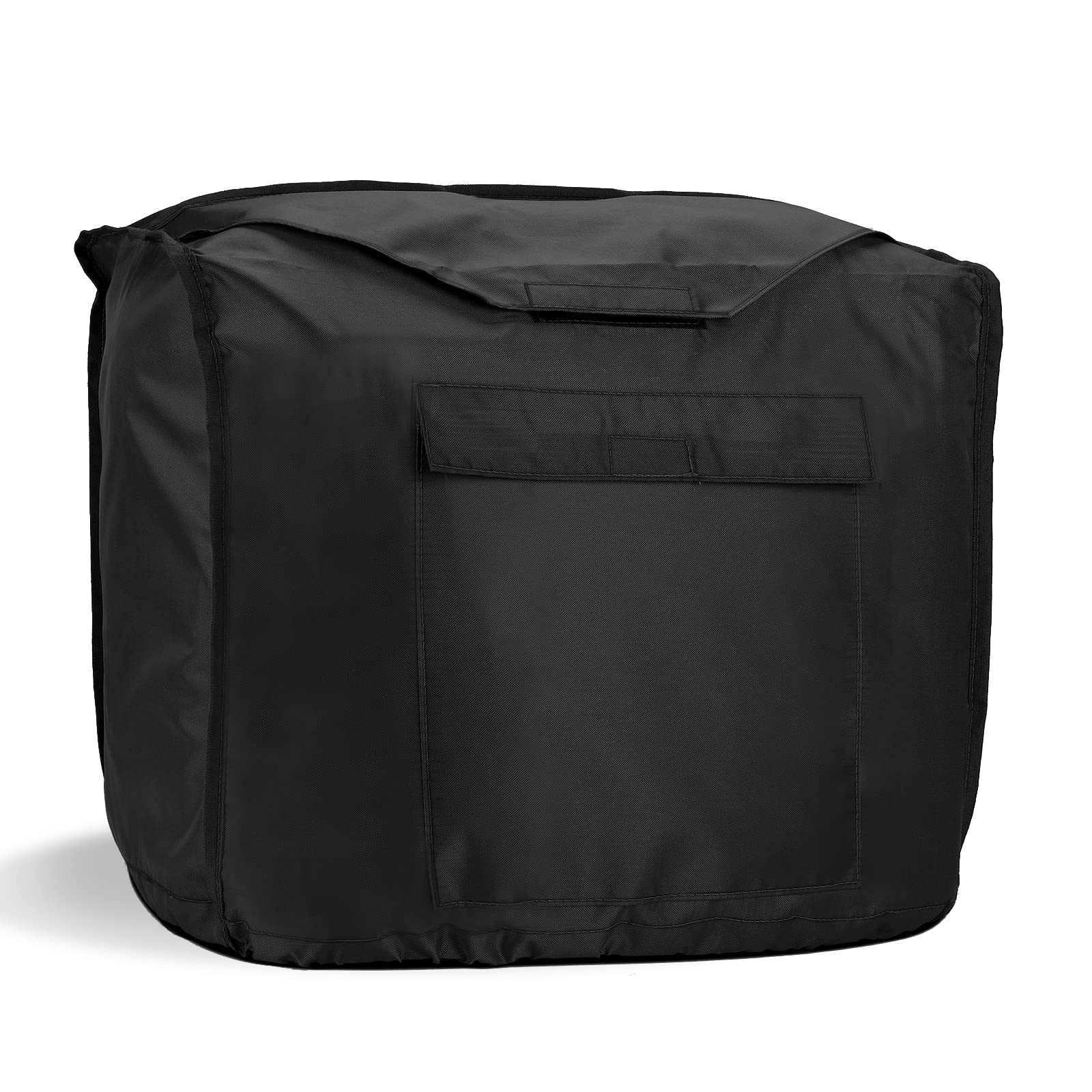 Dandonehos waterproof generator cover front view protecting a 2000W inverter from rain and UV.