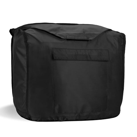 Dandonehos waterproof generator cover front view protecting a 2000W inverter from rain and UV.