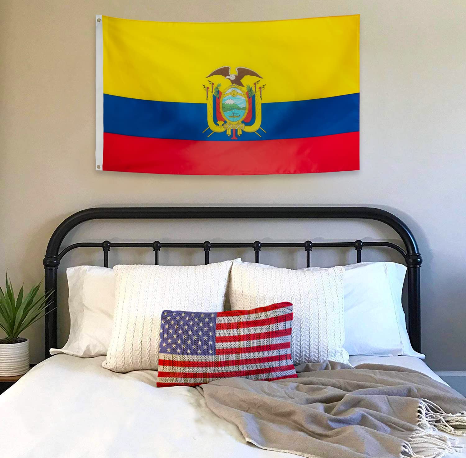 DANF FLAG Ecuador flag party decor for events.