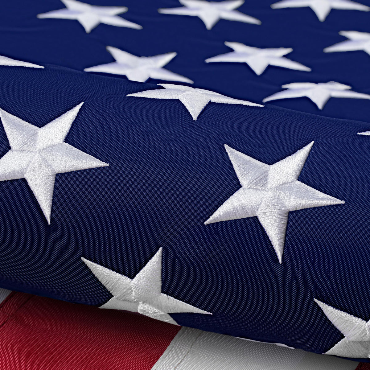 DANF FLAG 3x5 US flag full view for outdoor display durability.