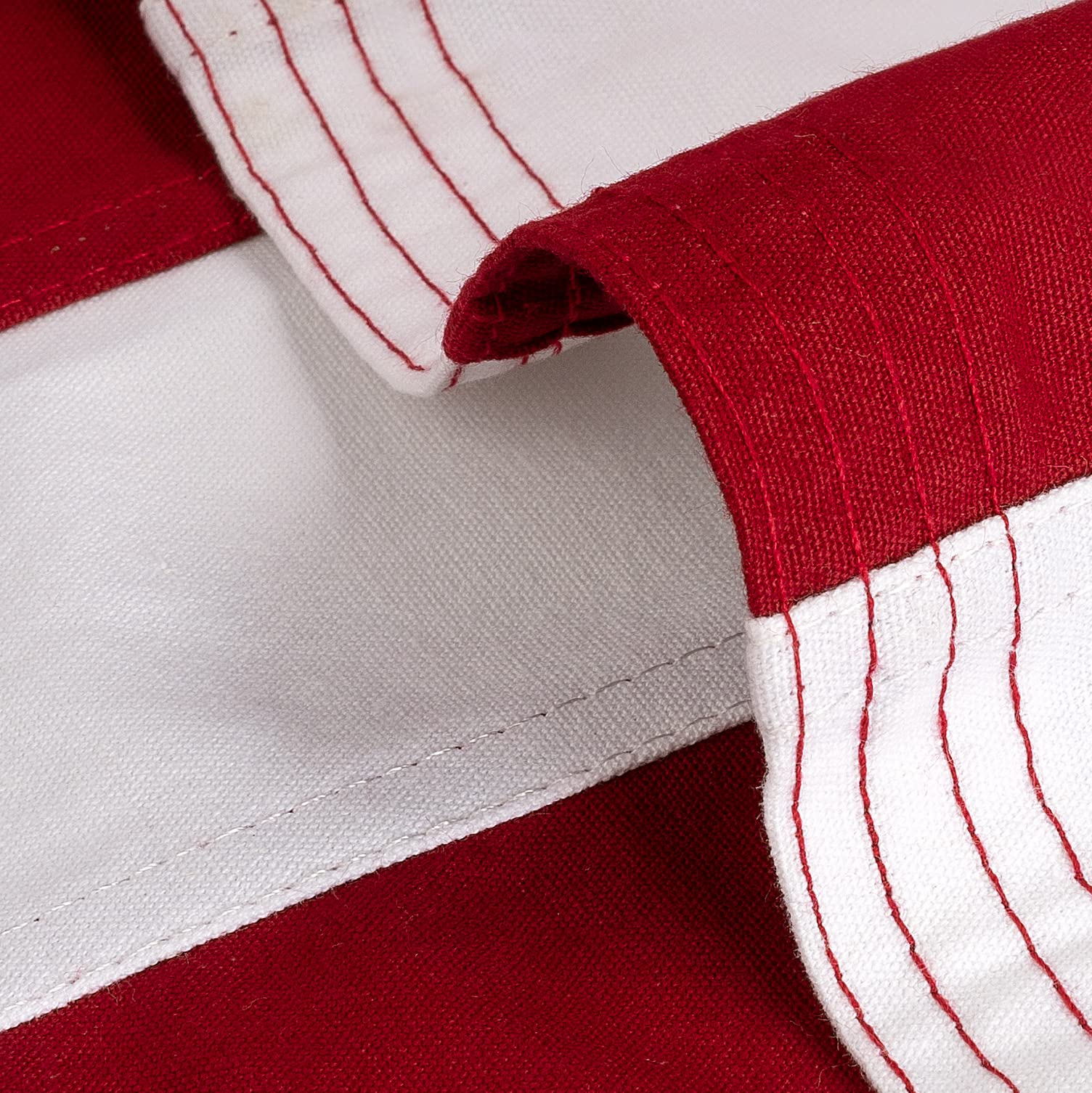 DANF FLAG flag with brass grommets and reinforced header for lasting ceremony wear