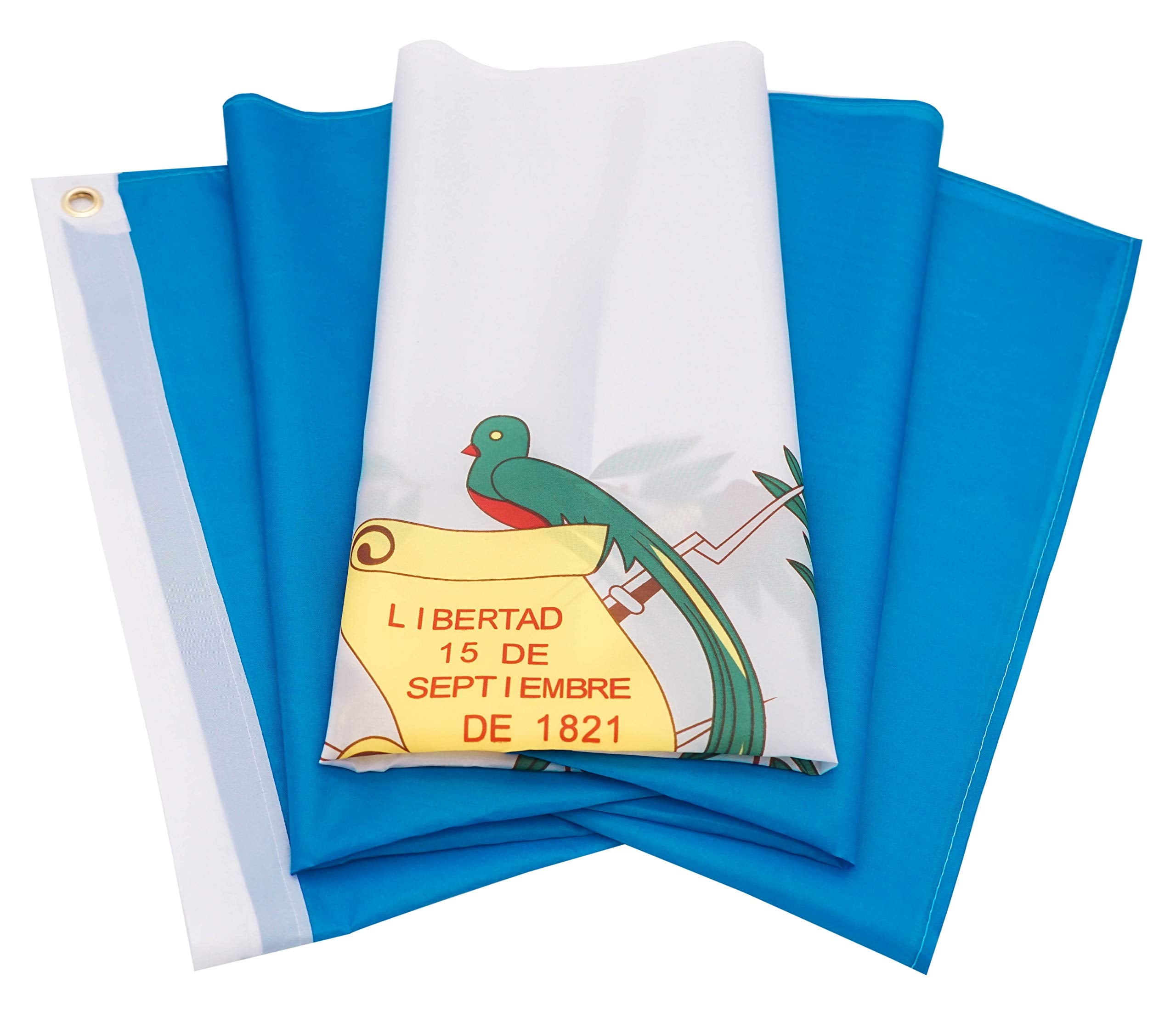 DANF FLAG Guatemala flag with double stitched edges for durability.