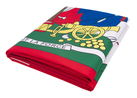 DANF FLAG Haiti 3x5ft versatile wall decor for classrooms.