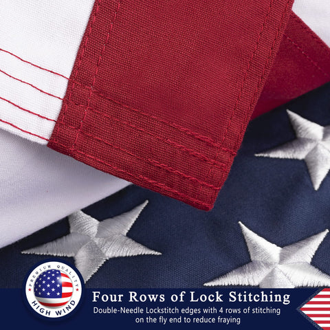 DANF FLAG reinforced canvas header for lasting outdoor and indoor use