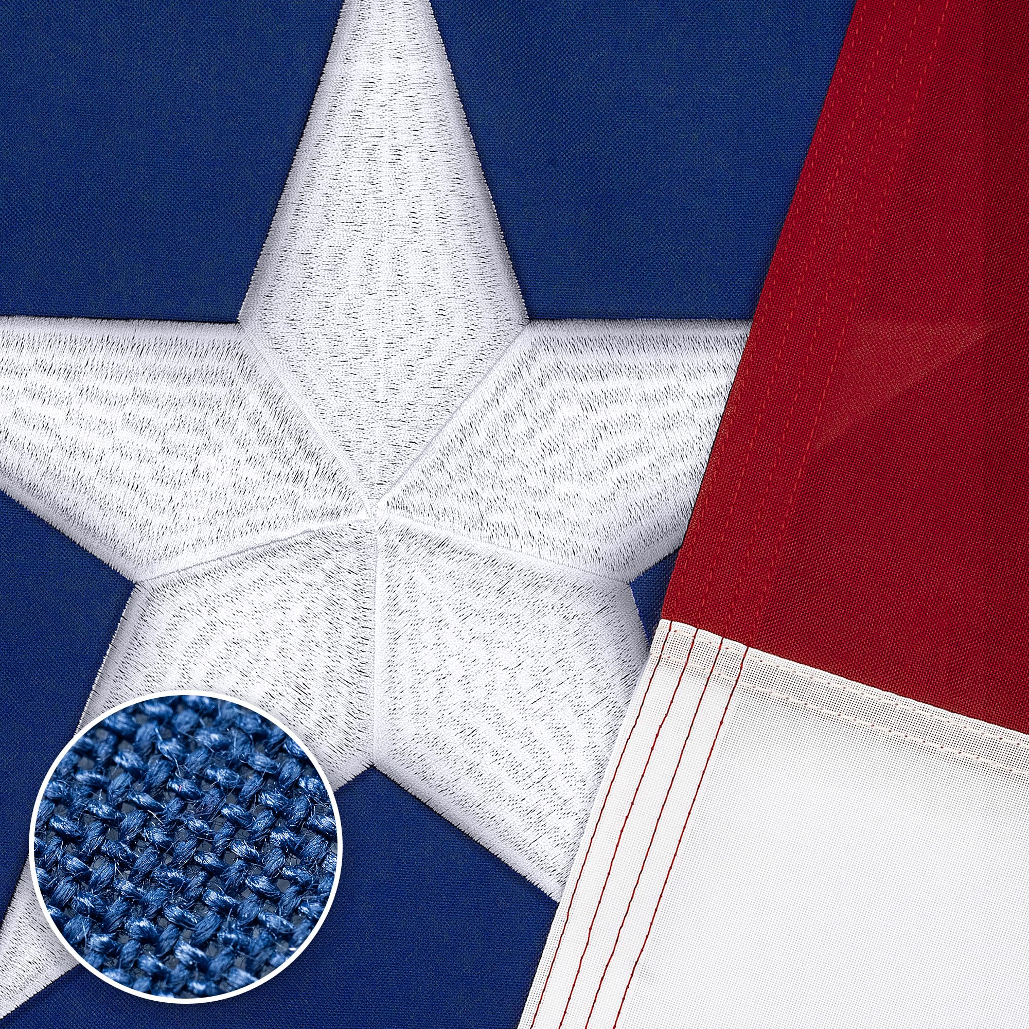 DANF FLAG Texas flag 3x5 outdoor tearproof ready for long-lasting displays