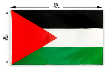DANF flag close-up shows fade-resistant fabric and tight weave for long-lasting use.