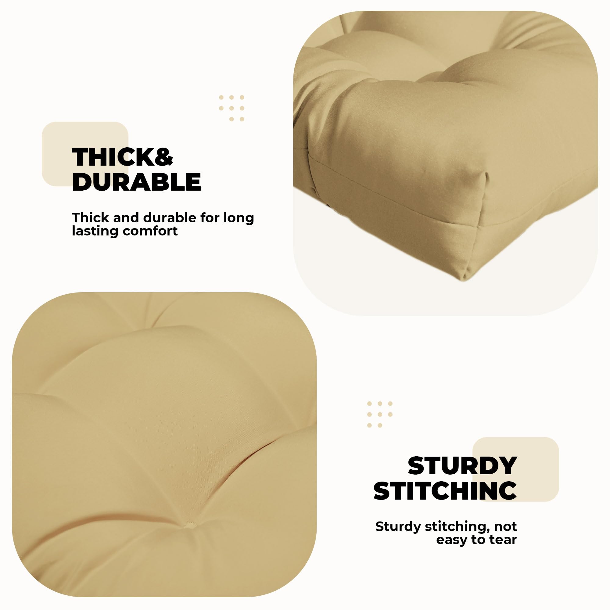 DANGHOOGY packaging vacuum-sealed cushions for easy transport.