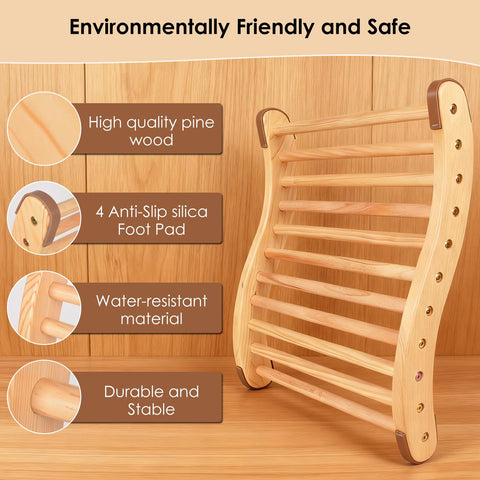 Danghyuk anti-slip surface keeps you securely in place during sauna