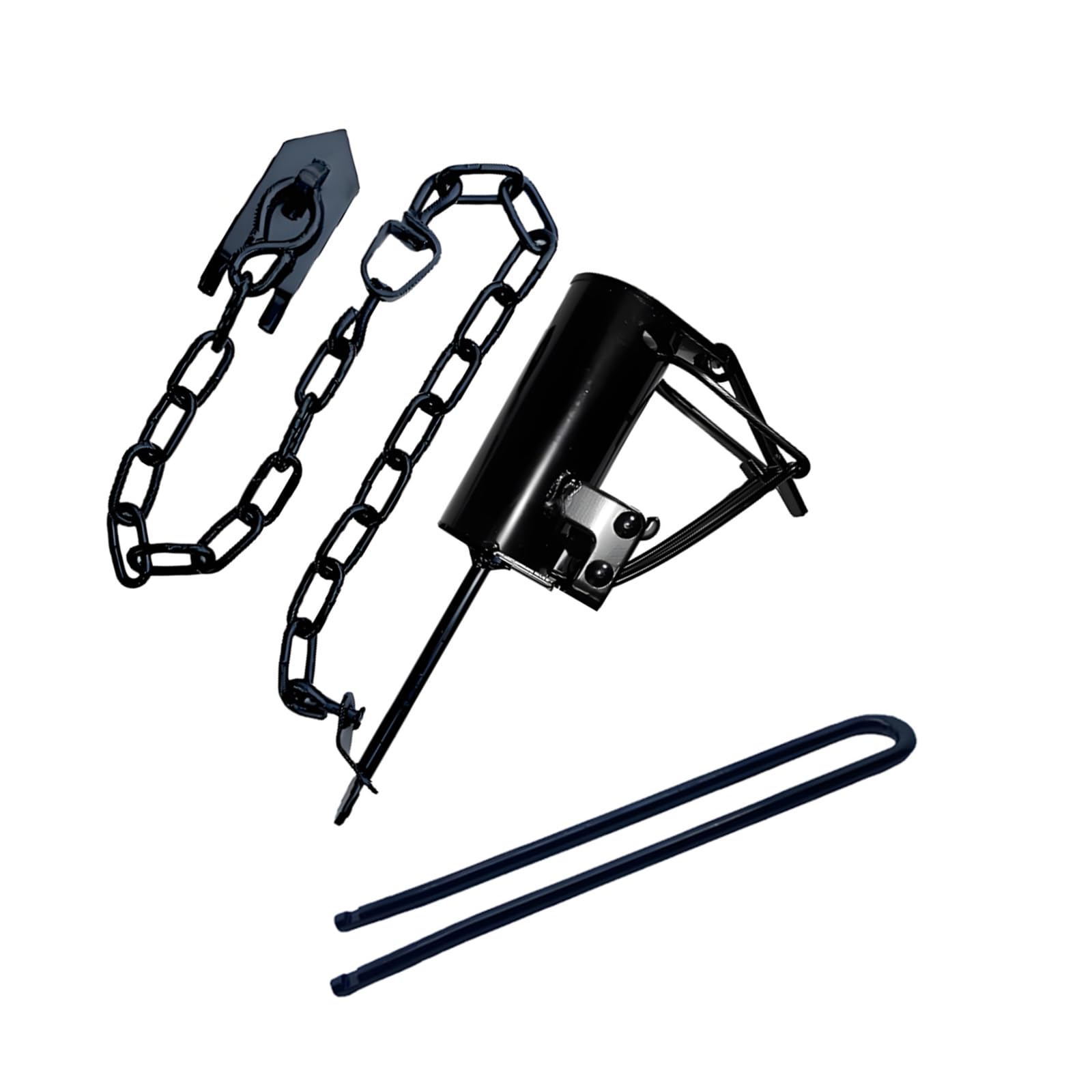 DANGONGLI DP-T3 reusable ground-anchored pipe deterring raccoons in yards