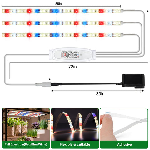 Danhh energy-efficient grow lights deliver long lifespan for home gardeners.
