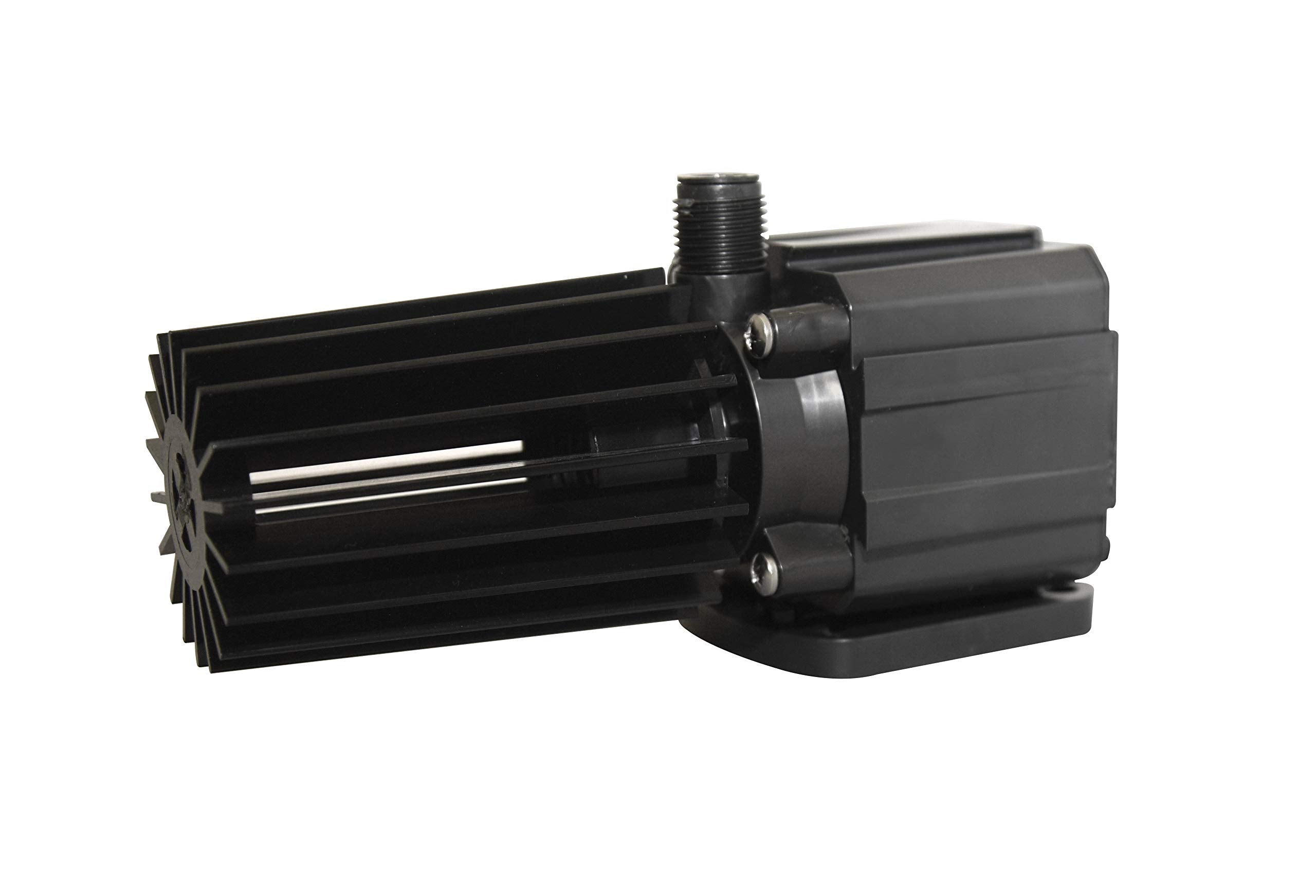 Danner Pondmaster Pond-Mag 3600 GPH pump with epoxy-encased power unit for durability.
