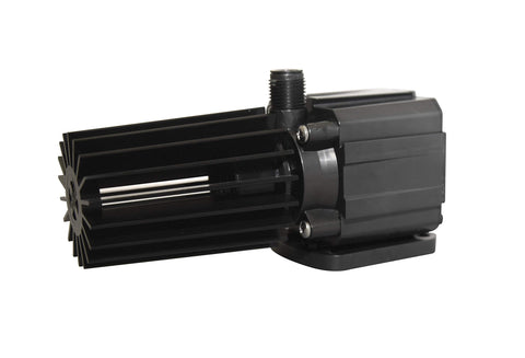 Danner Pondmaster Pond-Mag 3600 GPH pump with epoxy-encased power unit for durability.