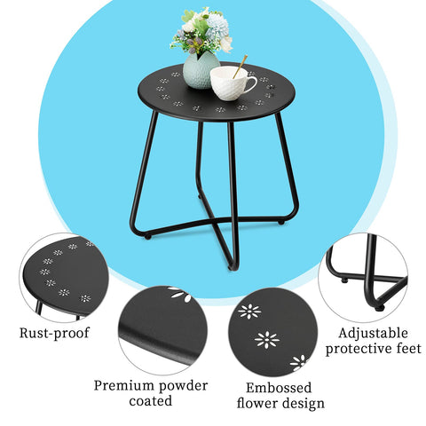 Danpinera durable powder coated finish resists peeling and rust