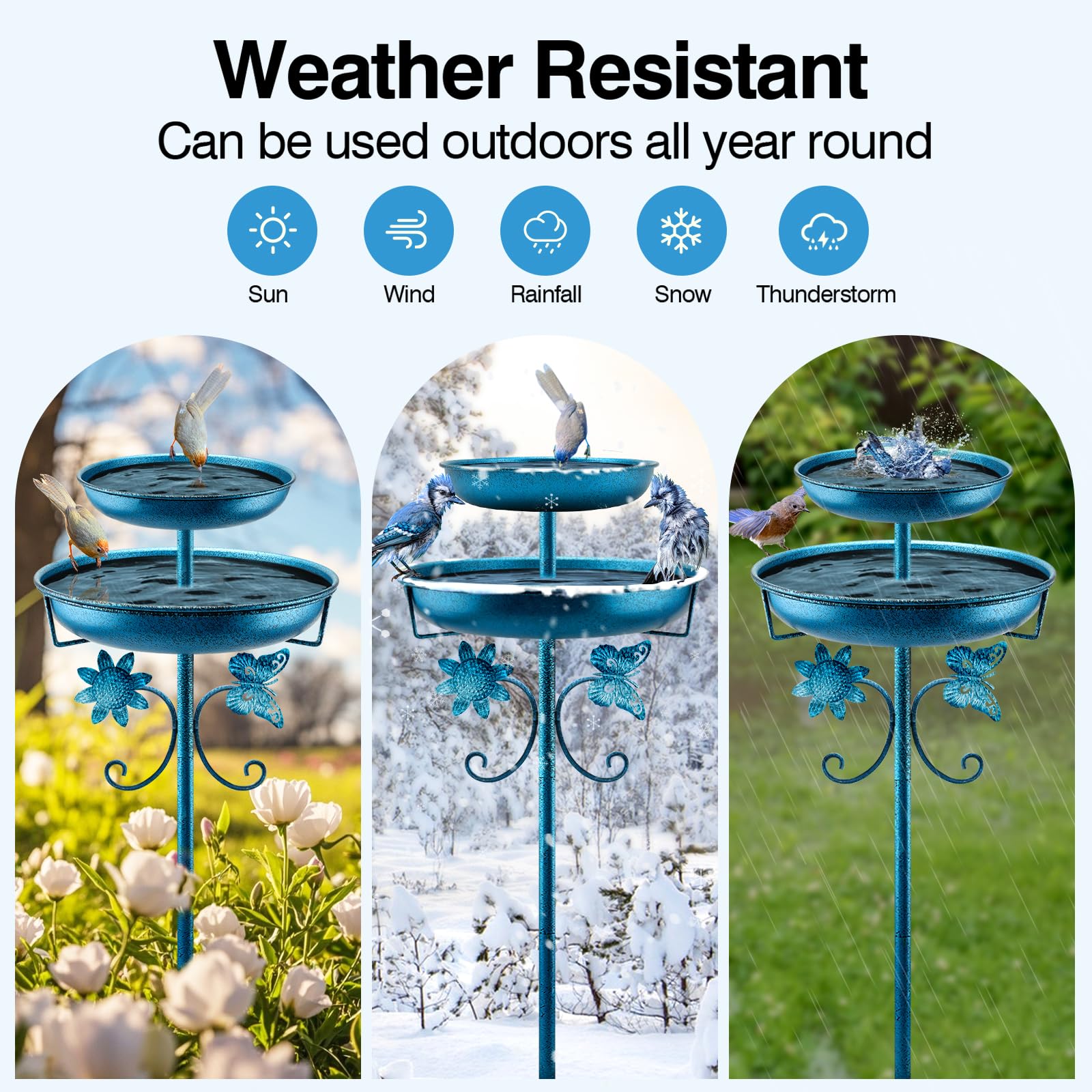 Daoeny easy-clean design with detachable bowls for maintenance