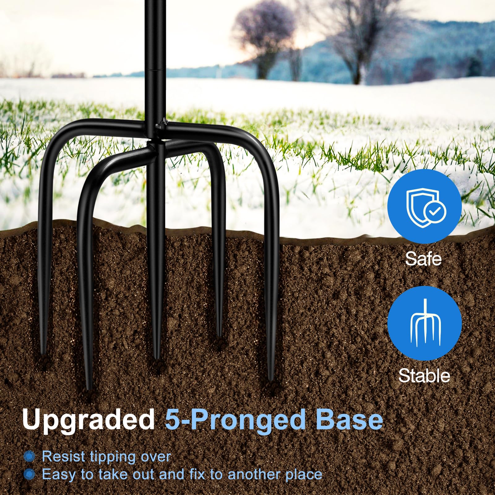 Daoeny easy-installation and cleaning simplify winter setup.