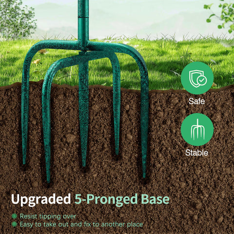 Daoeny upgraded five-pronged base enhances wind resistance and stability.