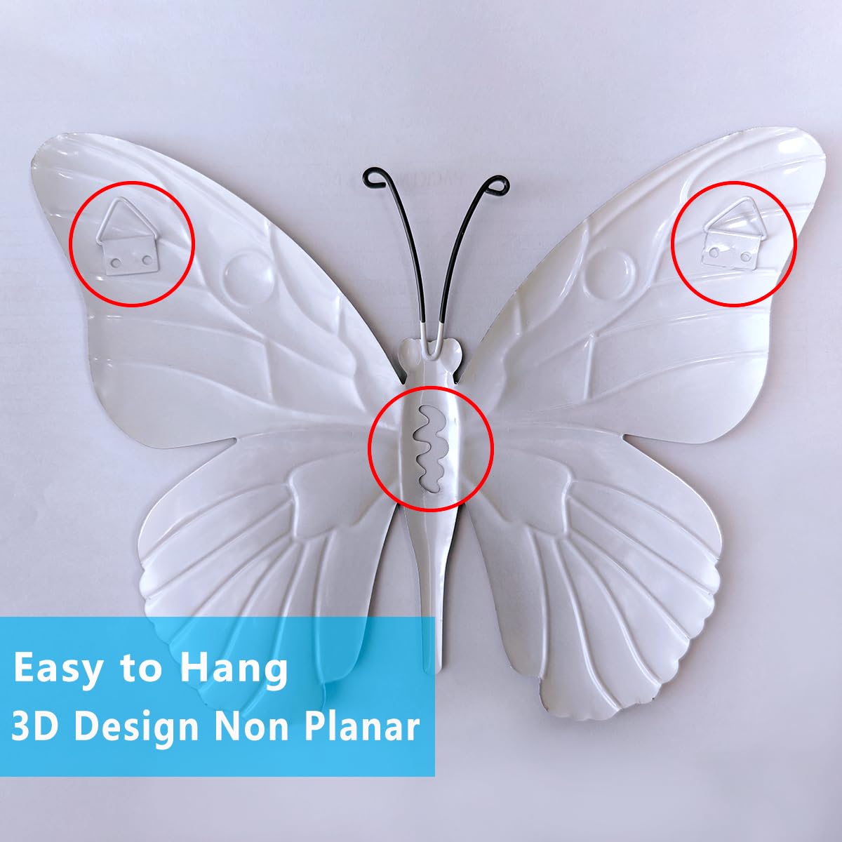 Daogtc butterfly decor on patio setup for playful outdoor moments