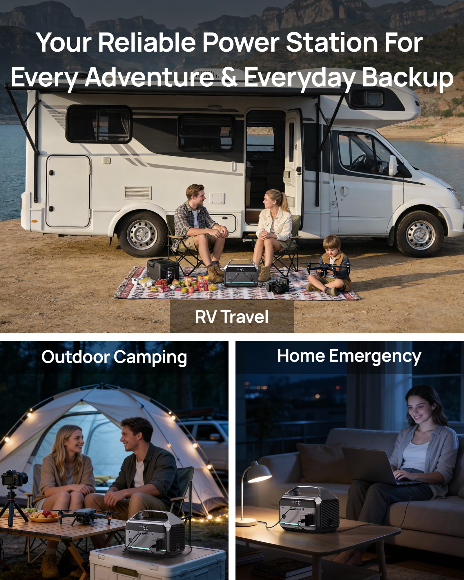 DARAN NEO300L lightweight design dimensions ideal for hikes and camping.