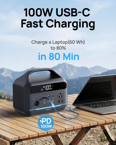 DARAN solar-ready setup illustrating on-the-go charging flexibility