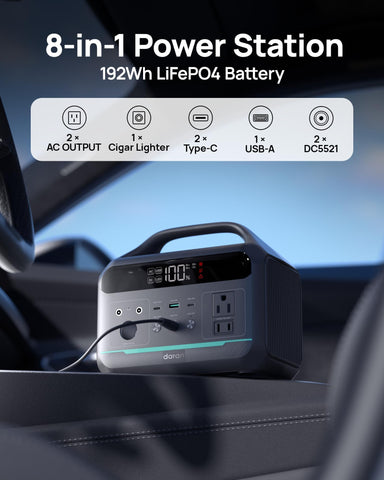 DaranEner LiFePO4 battery module shown for long life and safety.