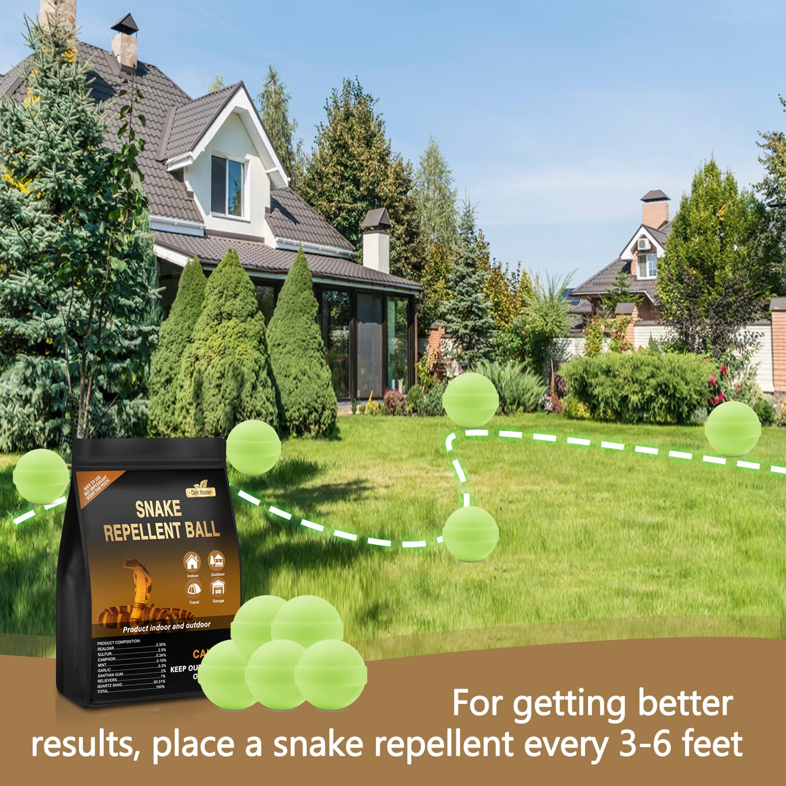 Dark Master repellent pills used on a vehicle or campsite perimeters.