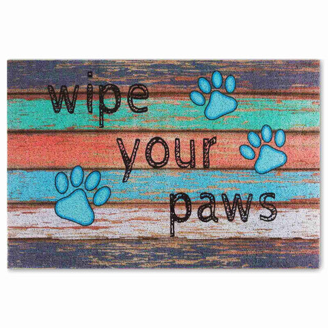 Darkyazi colorful doormat at the front door adds vibrant welcome while trapping dirt.