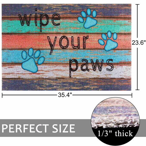 Darkyazi colorful doormat indoor kitchen keeps floors cleaner daily.