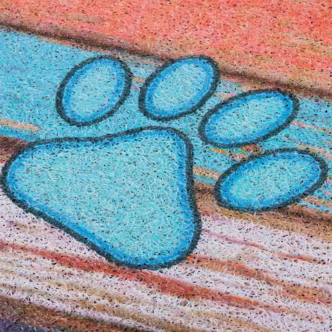 Darkyazi pvc waterproof surface mat protects entry from rain and spills.