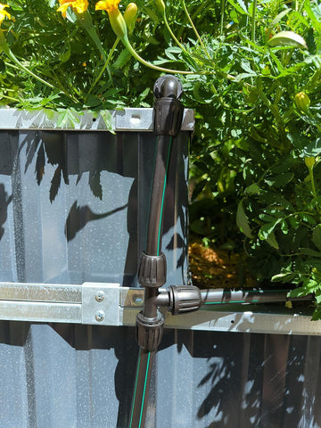 Darlingao barbed end cap installation; secure tubing without tools.