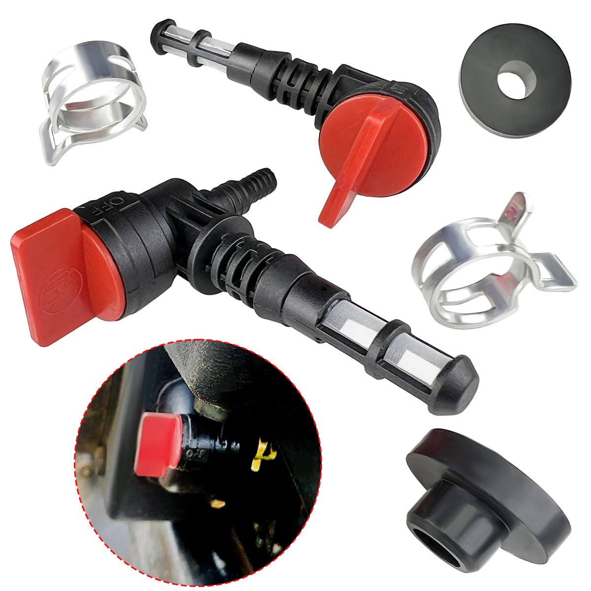 Darlingao fuel tank grommets for durable sealing