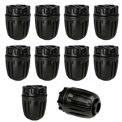 Darlingao halfinch drip end cap pack for 16mm tubing; leak prevention.