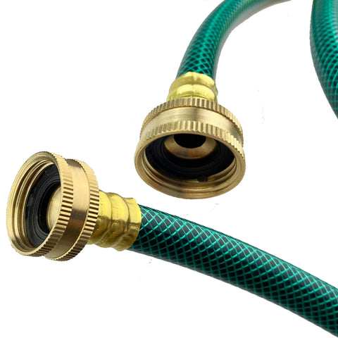 Three-layer PVC construction from Darnassus hose demonstrates flexibility.