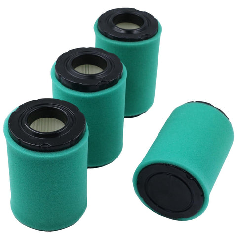 DASARYA air filter 4-pack; package view shows durable outdoor-friendly design.