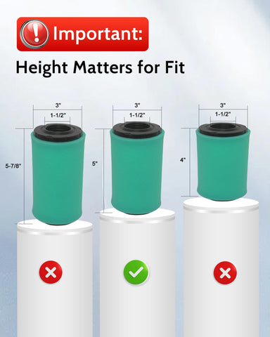 DASARYA air filter shows durable construction for outdoor use.