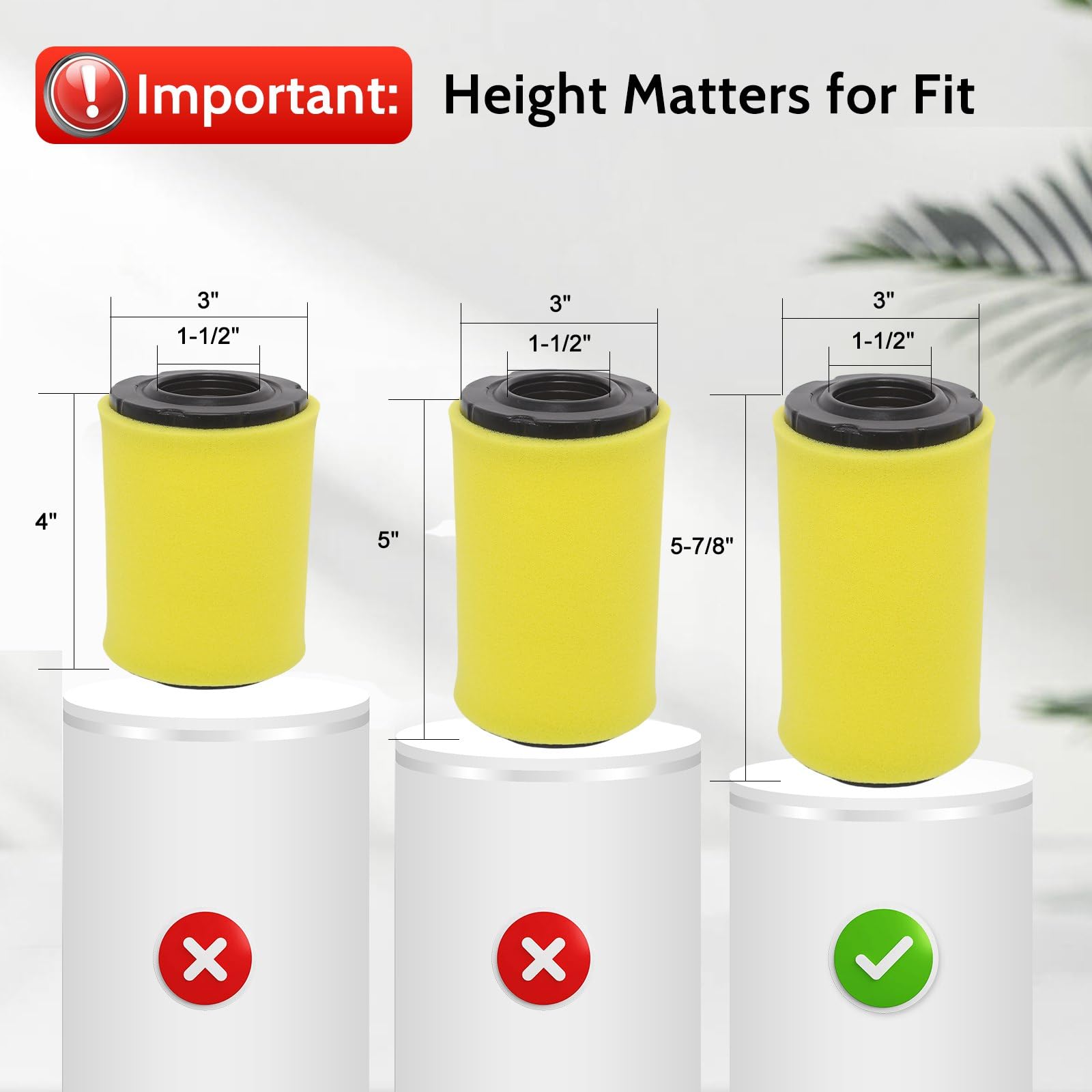 DASARYA pre-filter image helps extend main filter life by pre-cleaning air.
