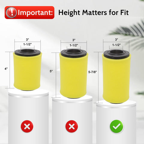 DASARYA pre-filter image helps extend main filter life by pre-cleaning air.