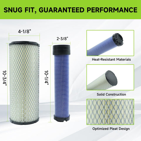 DASARYA Scag Gravely Exmark Lazer Z filter assembly for efficient filtration.