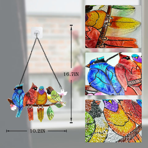 DASTOLL bird lovers gift suncatcher makes a meaningful keepsake