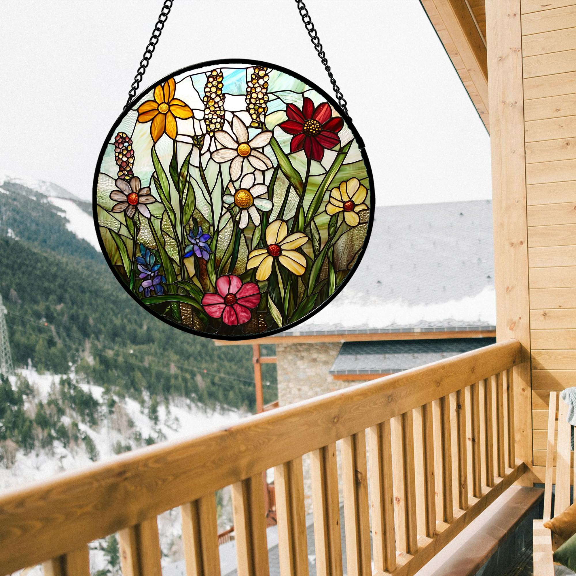 DASTOLL double-sided window hanging captures daylight from both sides