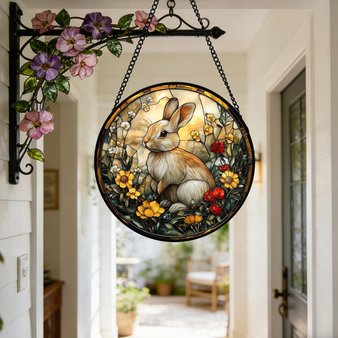 DASTOLL gemlike-diamond-glass suncatcher looks premium with UV-printed color and durable frame