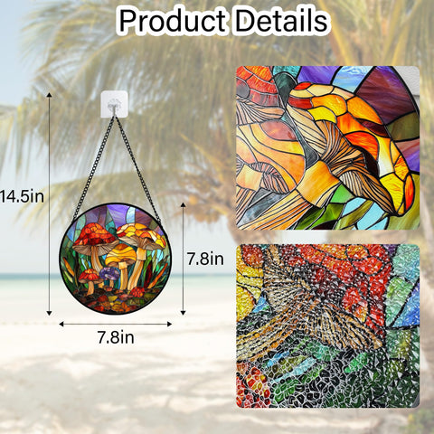 DASTOLL gift-ready stained glass suncatcher, ideal for celebrations.