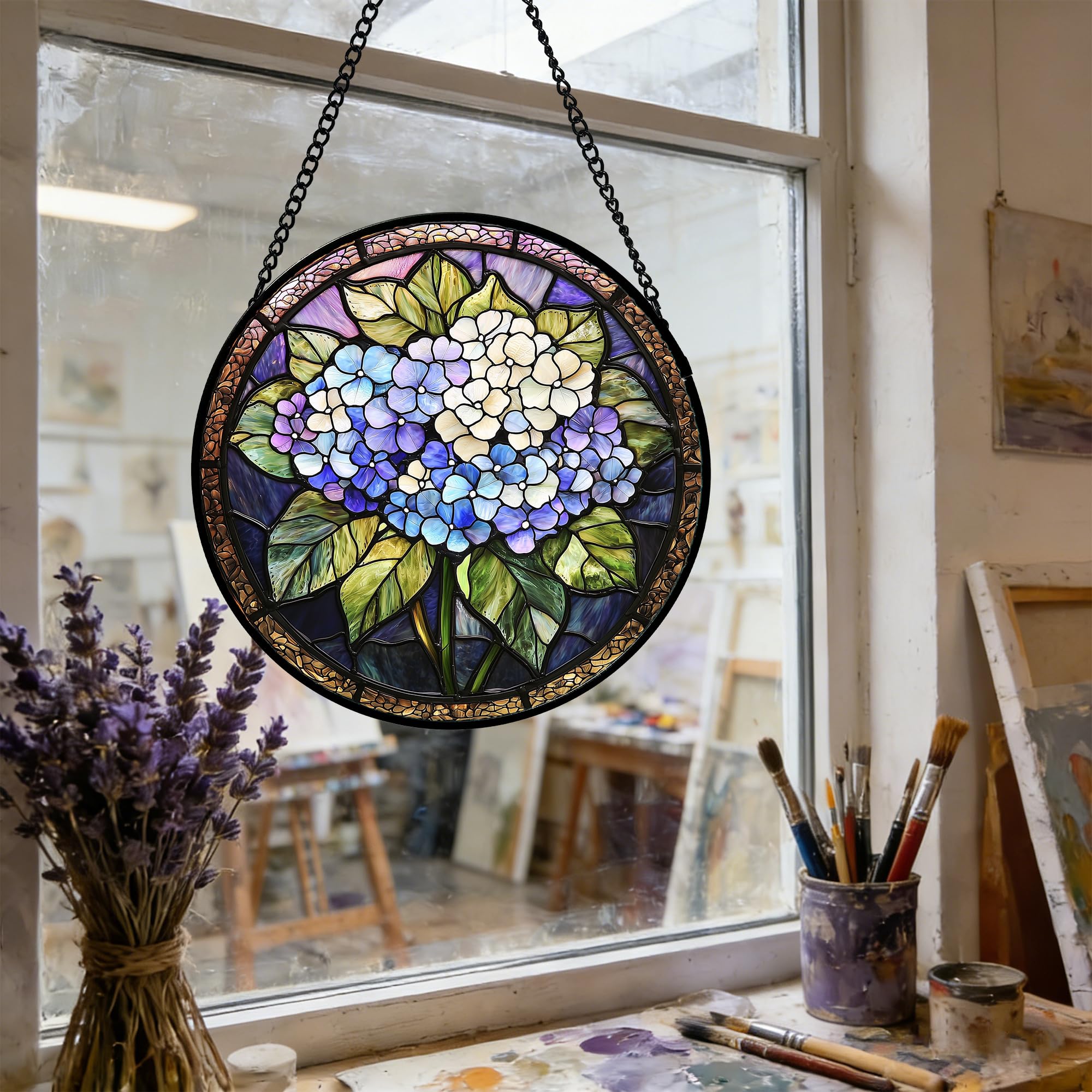 DASTOLL gift-ready suncatcher hydrangea for special occasions
