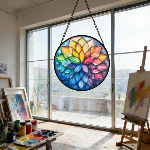 DASTOLL suncatchers for holidays and gifts brightens windows and spaces