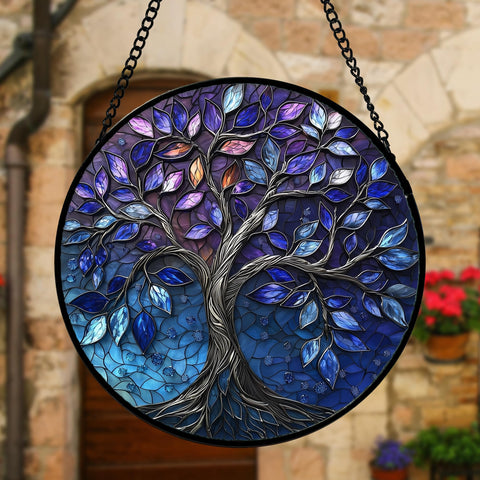 DASTOLL metal chain included for easy window hanging
